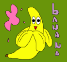 Dibujo Banana pintado por -nnnmk-