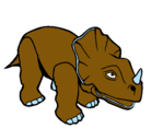Dibujo Triceratops II pintado por sughey