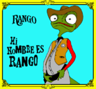 Dibujo Rango pintado por RANGO