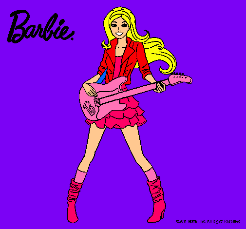 Barbie guitarrista