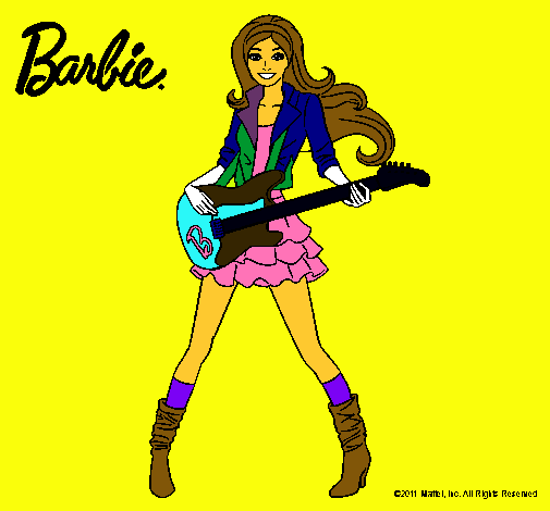 Barbie guitarrista