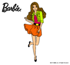 Dibujo Barbie informal pintado por Laida