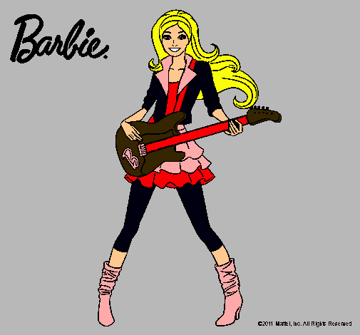 Barbie guitarrista