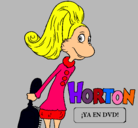 Dibujo Horton - Sally O'Maley pintado por kahy