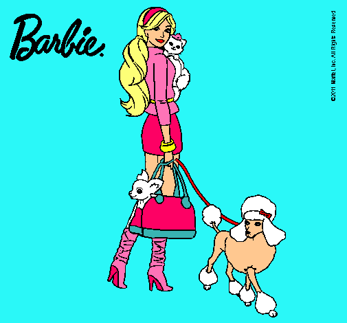 Barbie elegante