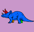Dibujo Triceratops pintado por ALANCITO