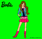 Dibujo Barbie juvenil pintado por hebi