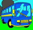 Dibujo Autobús pintado por yael