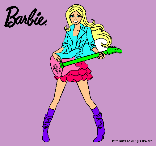 Barbie guitarrista