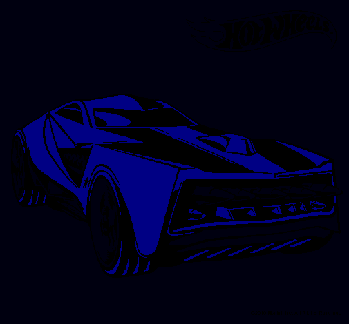 Dibujo Hot Wheels 12 pintado por DarkNight