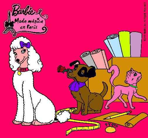 La mascota de Barbie