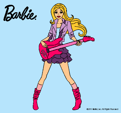 Barbie guitarrista