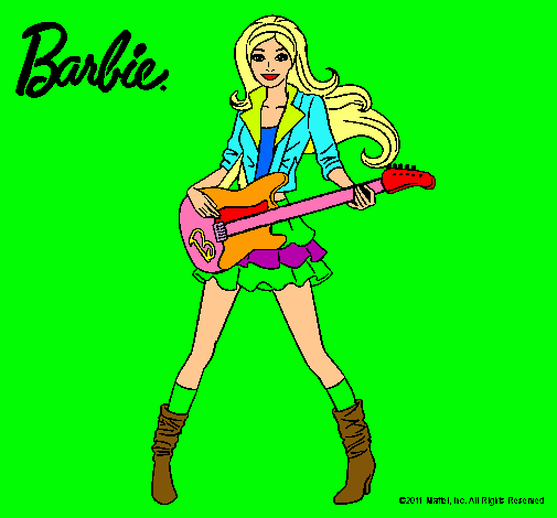 Barbie guitarrista