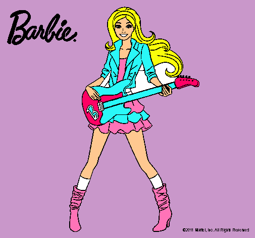 Barbie guitarrista