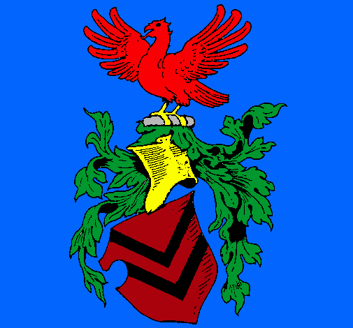 Escudo de armas y aguila 