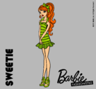 Dibujo Barbie Fashionista 6 pintado por Alive