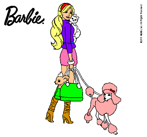 Barbie elegante