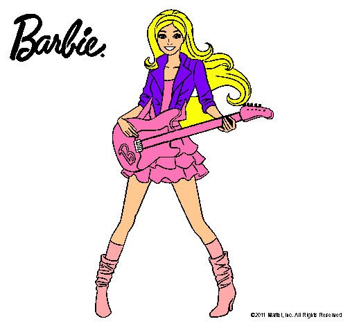 Barbie guitarrista