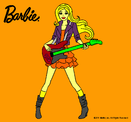 Barbie guitarrista