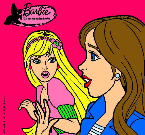 Barbie sorprendida