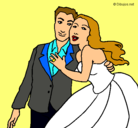 Dibujo Marido y mujer pintado por Romance