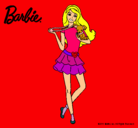 Dibujo Barbie y su mascota pintado por disney
