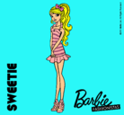 Dibujo Barbie Fashionista 6 pintado por prostituta