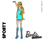 Dibujo Barbie Fashionista 4 pintado por evilo