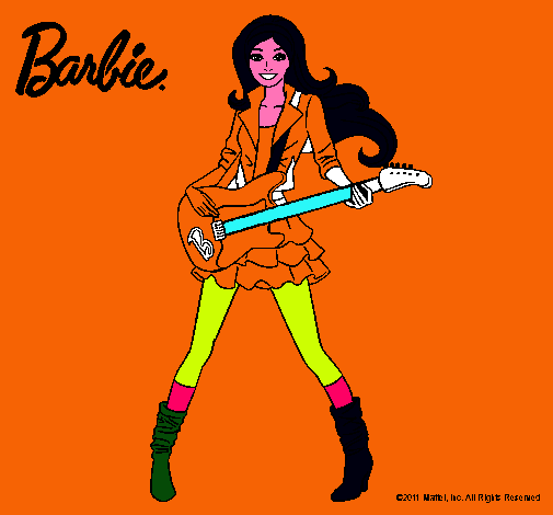 Barbie guitarrista