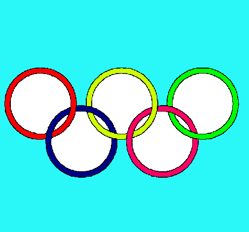 Dibujo De Anillas De Los Juegos Olimpícos Pintado Por Viani En El Día 19 04 11 A Las 9380