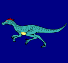 Dibujo Velociraptor pintado por mattuto