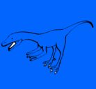 Dibujo Velociraptor II pintado por 12345666666