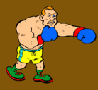 Dibujo Boxeador pintado por BARBOA