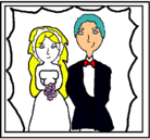 Dibujo Fotografía de boda pintado por anita1