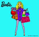 Dibujo Barbie de compras pintado por  NATIWAPPA