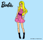 Dibujo Barbie veraniega pintado por valita