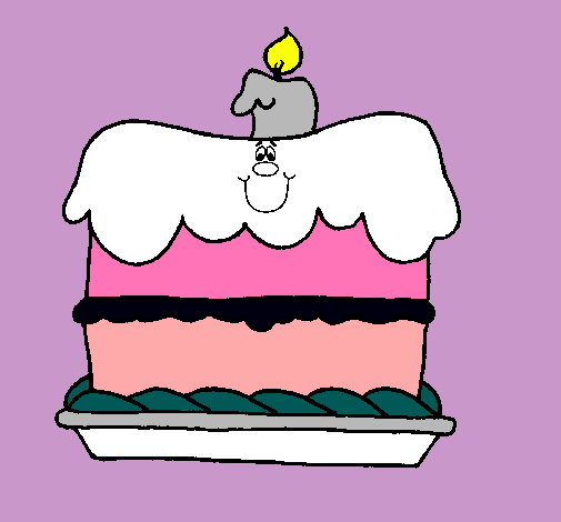 Pastel de cumpleaños