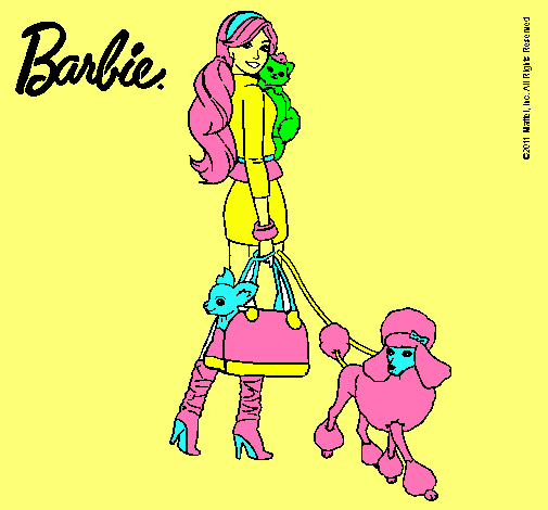 Barbie elegante