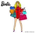 Dibujo Barbie de compras pintado por eriakk