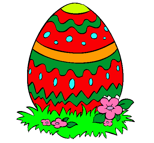 Dibujo Huevo de pascua 2 pintado por maria_99