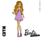 Dibujo Barbie Fashionista 3 pintado por evilo