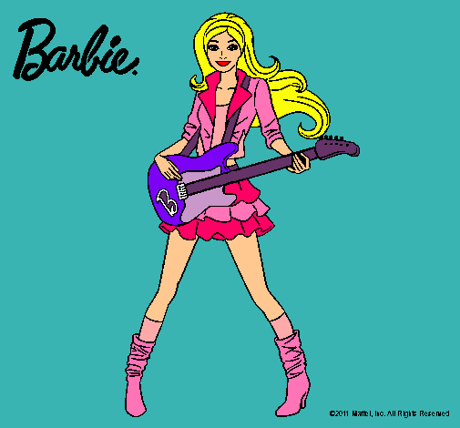 Barbie guitarrista