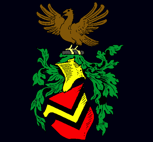 Escudo de armas y aguila 