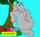 Dibujo Horton pintado por coloridosss