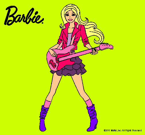 Barbie guitarrista