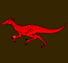 Dibujo Velociraptor pintado por juaquin