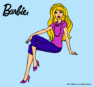 Dibujo Barbie moderna pintado por valita