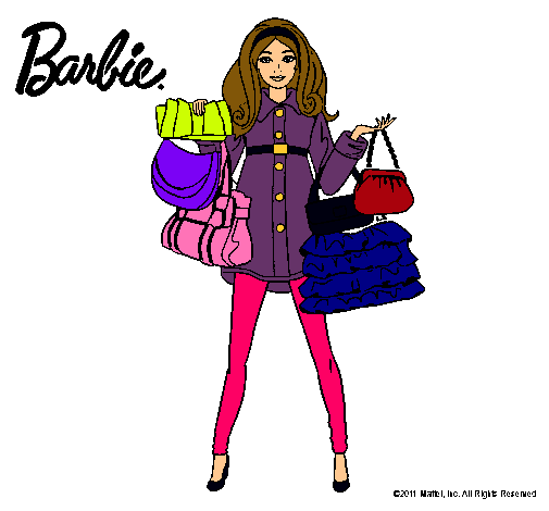 Barbie de compras