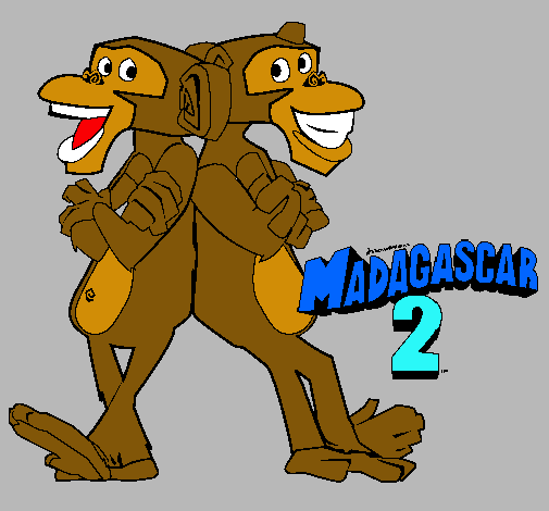 Madagascar 2 Manson y Phil 2