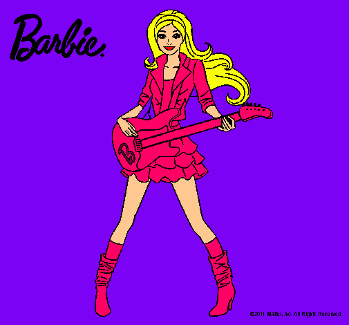 Barbie guitarrista